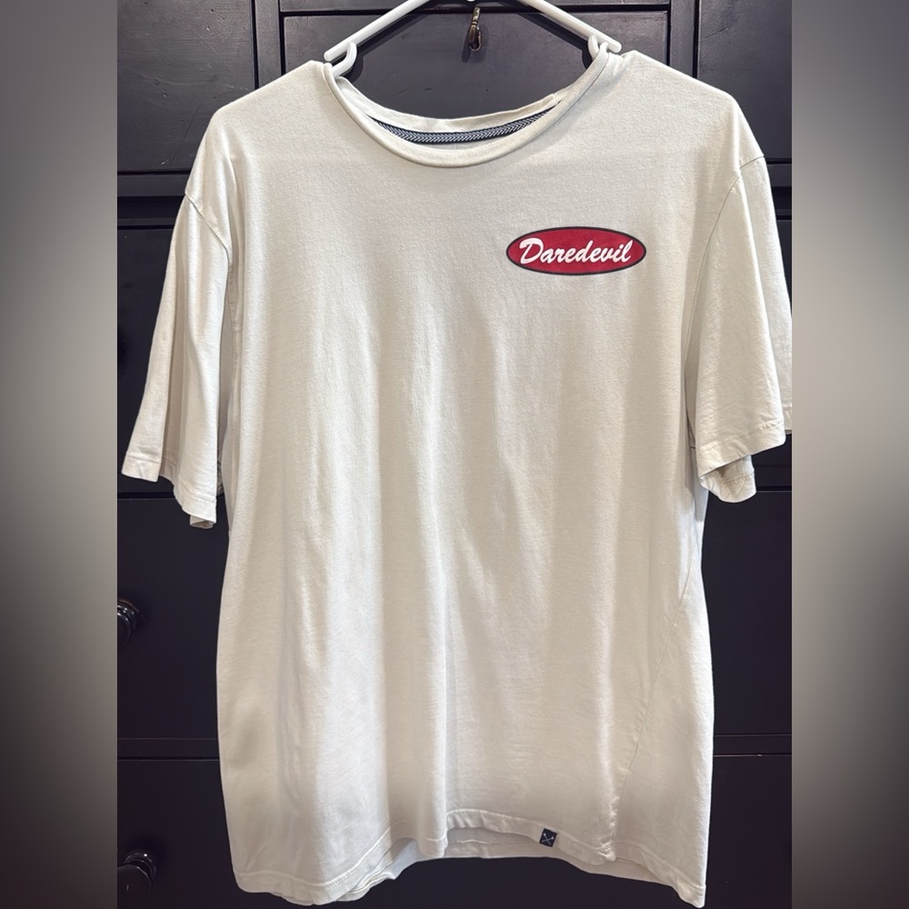 Vintage Graphic White T-Shirt for Men - Picture 3 of 5